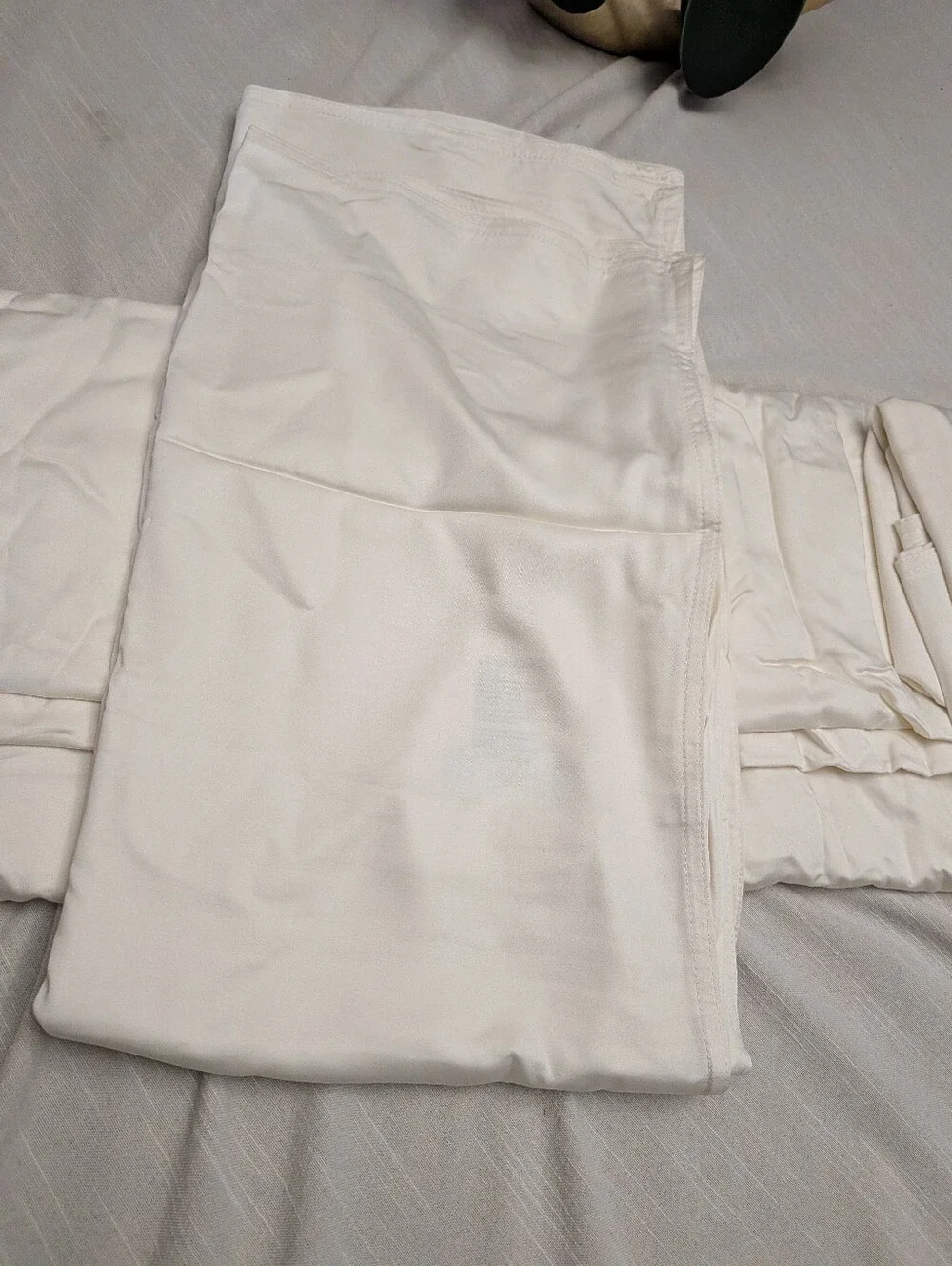 Quince Bamboo Duvet Cover Set Ivory King/Cal King